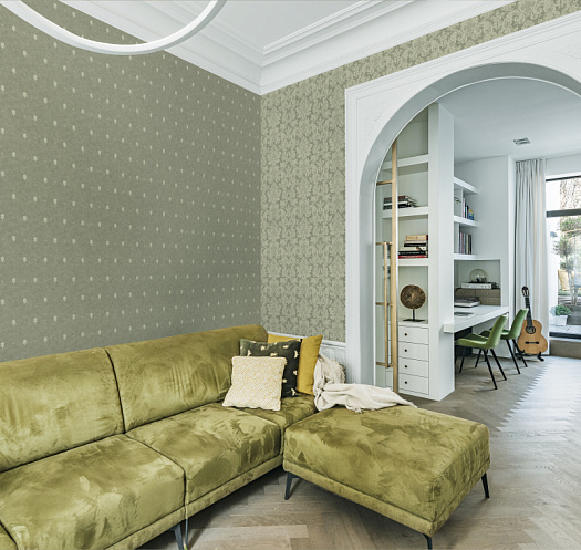 Обои в интерьере артикул EST4 002, Status V, Milassa Обои в интерьере артикул EST4 002, Status V, Milassa